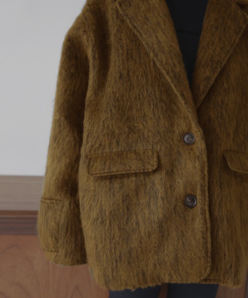 hellam シャギーテーラードコート ピーコート シャギーテーラードコート（ピーコート）｜hellam（へラム）の