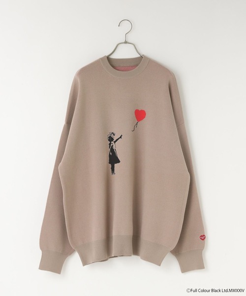 LOWRYS FARM（ローリーズファーム）の「BRANDALISEDニット