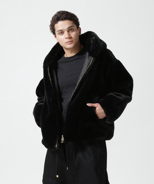 FR(13)NDS ファーブルゾン セール】FR(13)NDS /フレンズ/FAKE FUR HOOD BZ（ブルゾン）｜FR