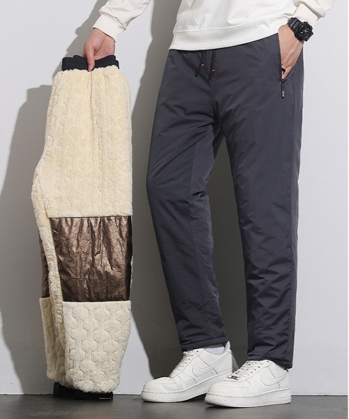 NEW GENTLEMAN(ニュージェントルマン)の「ショーン 裏ボア ホットジョガーパンツ 暖パン(その他パンツ・メンズ・ブラック/グレー/ダークグレー/ブラック系その他・S/M/L)」の20枚目の写真