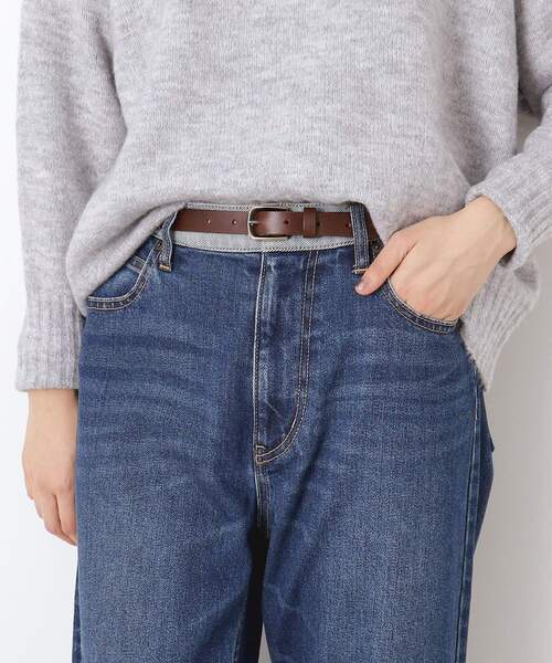 Dessin（デッサン）の「牛革ベルト（ベルト・レディース・ブラック/ブラウン系その他・00）」の8枚目の写真