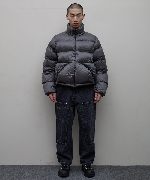 BAL（バル）の「【BAL × TAION / バル × タイオン】DOWN JACKET（ダウンジャケット/コート・メンズ・ブラウン/チャコールグレー・3/2）」の3枚目の写真