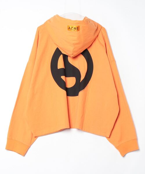 Acne Studios(アクネストゥディオズ)の「Acne Studious/アクネストゥディオズ/SWEAT SHIRT(パーカー・メンズ・ブラック/オレンジ・XL/M/L)」の3枚目の写真