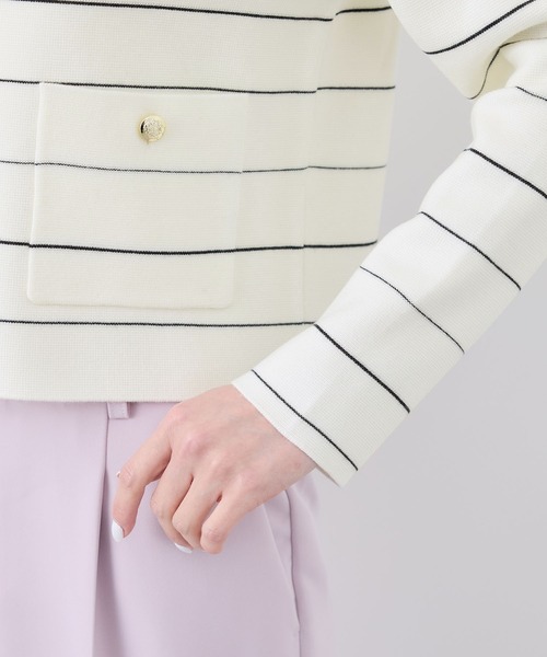 セール】ミラノリブ金ボタンニットカーディガン（カーディガン/ボレロ