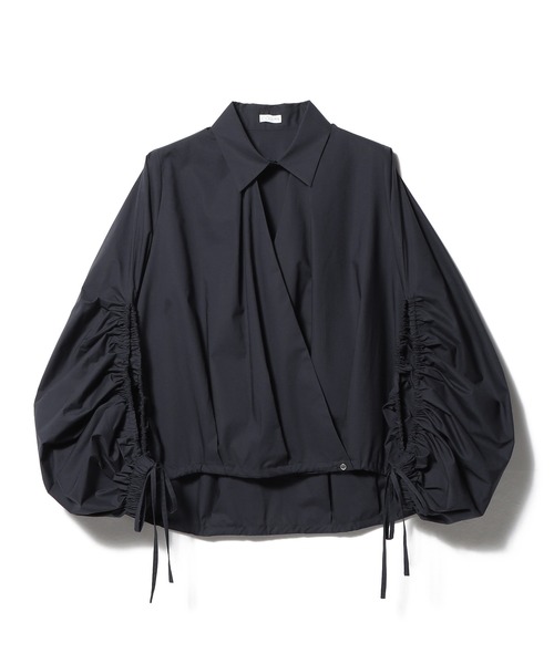 ブラウス シャツ COLUMN / ラッフルスリットブラウス レディース COLUMN / ラッフルスリットブラウス｜ESTNATION ONLINE STORE