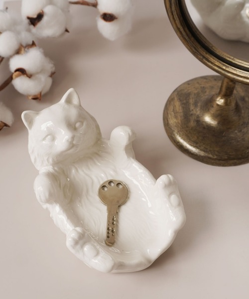 セール】【 ammy. / エイミードット 】 ネコ型 マルチ トレー