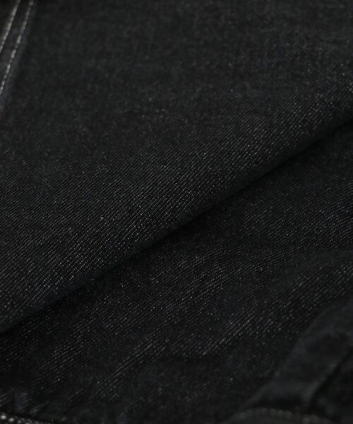 MAJESTIC LEGON（マジェスティックレゴン）の「マルチwayフリルデニムビスチェ（キャミソール・レディース・ネイビー/ブラック/サックスブルー/ピンク・MEDIUM）」の6枚目の写真