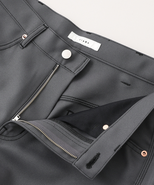 JIEDA(ジエダ)の「【JIEDA / ジエダ】3D WORK PANTS(その他パンツ・メンズ・グレー/ブラック・1/2)」の4枚目の写真