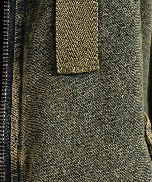 HARE（ハレ）の「フードドッキングMA-1(HARE)（MA-1・メンズ・グレー系その他/ブラック系その他・FREE）」の13枚目の写真