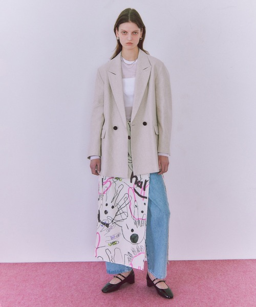 2025SS アダムエロペ　イノセンスプリントスカート ADAM ET ROPE'｜イノセンスプリントスカート | Rakuten Fashion