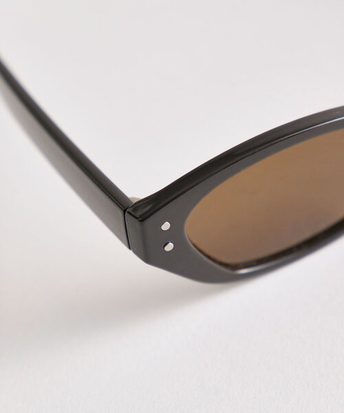 OLIVE des OLIVE（オリーブデオリーブ）の「フォックス型サングラス（メガネ・レディース・ダークブラウン・FREE）」の9枚目の写真