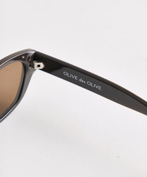 OLIVE des OLIVE（オリーブデオリーブ）の「フォックス型サングラス（メガネ・レディース・ダークブラウン・FREE）」の10枚目の写真