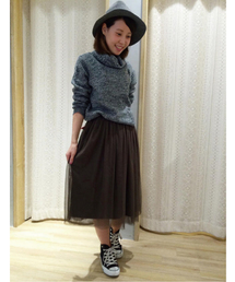 earth music&ecology | チュールスカート(スカート)