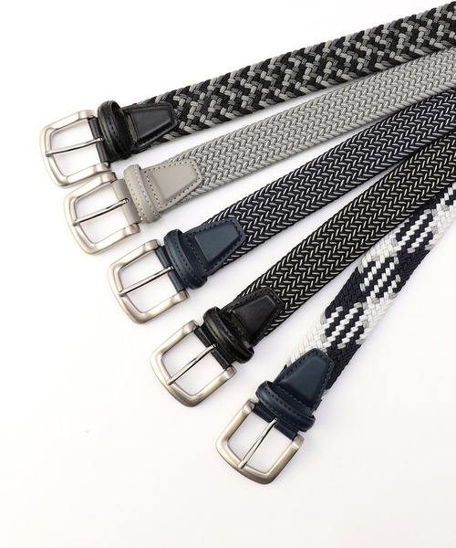 ゴムメッシュベルト（ベルト）｜NICOLE CLUB FOR MEN（ニコルクラブフォーメン）
