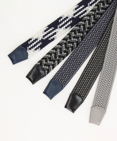 ゴムメッシュベルト（ベルト）｜NICOLE CLUB FOR MEN（ニコルクラブフォーメン）