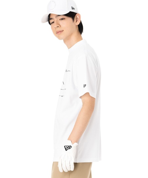 ニューエラ ゴルフ 半袖ミッドネックTシャツ PEANUTSスヌーピー