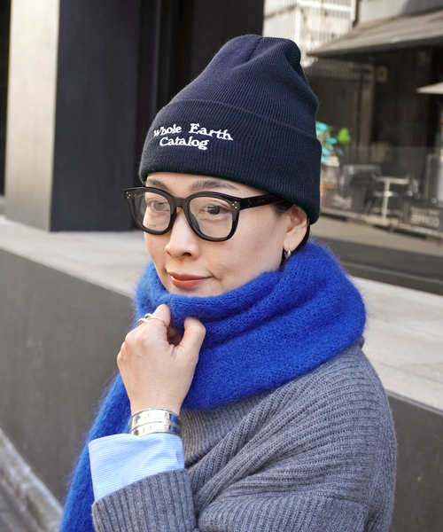 INFIELDER DESIGN(インフィールダーデザイン)の「【INFIELDER DESIGN / インフィールダーデザイン】embroidery WEC BEANIE(ニットキャップ/ビーニー・レディース・グリーン/ネイビー・FREE)」の15枚目の写真