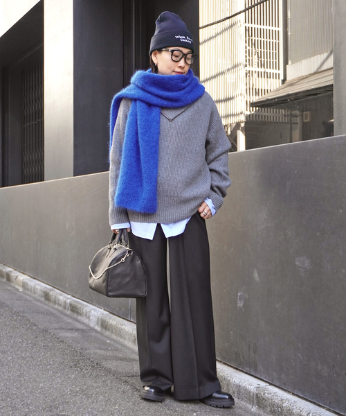 INFIELDER DESIGN(インフィールダーデザイン)の「【INFIELDER DESIGN / インフィールダーデザイン】embroidery WEC BEANIE(ニットキャップ/ビーニー・レディース・グリーン/ネイビー・FREE)」の16枚目の写真