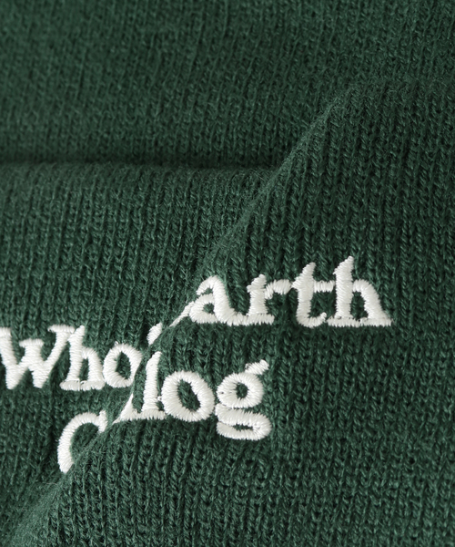 INFIELDER DESIGN(インフィールダーデザイン)の「【INFIELDER DESIGN / インフィールダーデザイン】embroidery WEC BEANIE(ニットキャップ/ビーニー・レディース・グリーン/ネイビー・FREE)」の7枚目の写真