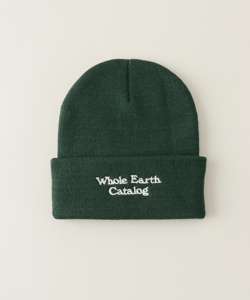 INFIELDER DESIGN(インフィールダーデザイン)の「【INFIELDER DESIGN / インフィールダーデザイン】embroidery WEC BEANIE(ニットキャップ/ビーニー・レディース・グリーン/ネイビー・FREE)」の8枚目の写真
