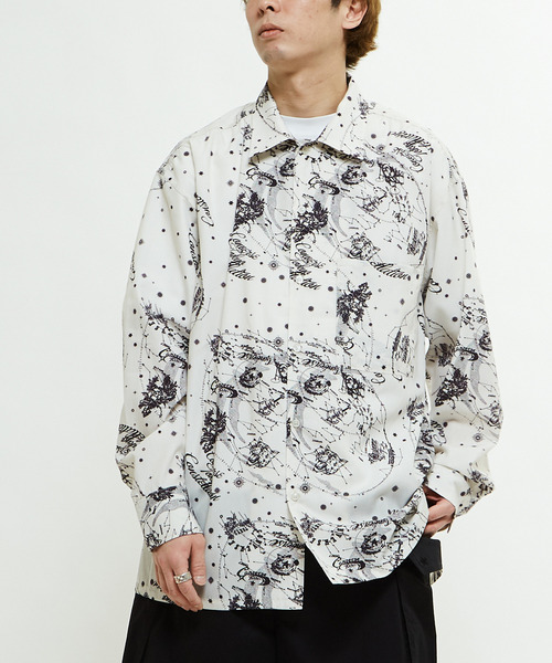 セール】CONSTELLETION OPEN COLLAR SHIRTS（シャツ/ブラウス