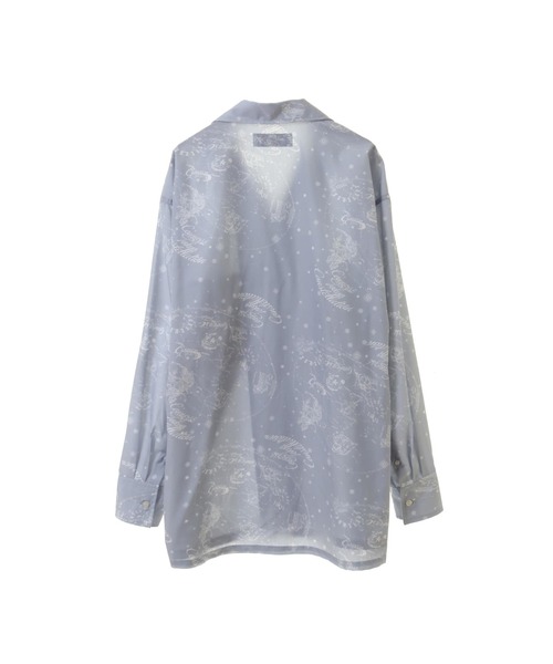 CONVERSE TOKYO(コンバーストウキョウ)の「CONSTELLETION OPEN COLLAR SHIRTS(シャツ/ブラウス・レディース・アイボリー/スミクロ/サックスブルー・MEDIUM/SMALL)」の15枚目の写真