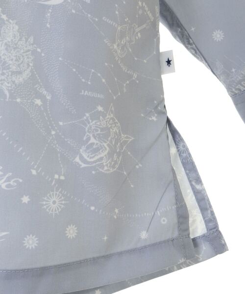 CONVERSE TOKYO(コンバーストウキョウ)の「CONSTELLETION OPEN COLLAR SHIRTS(シャツ/ブラウス・レディース・アイボリー/スミクロ/サックスブルー・MEDIUM/SMALL)」の19枚目の写真
