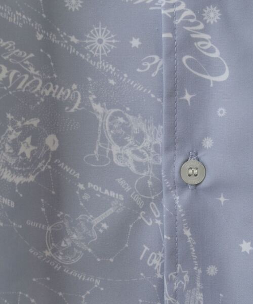 CONVERSE TOKYO(コンバーストウキョウ)の「CONSTELLETION OPEN COLLAR SHIRTS(シャツ/ブラウス・レディース・アイボリー/スミクロ/サックスブルー・MEDIUM/SMALL)」の20枚目の写真