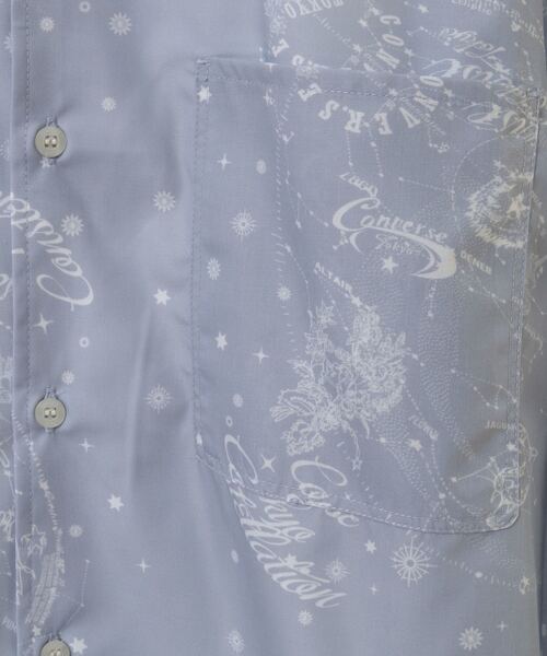 CONVERSE TOKYO(コンバーストウキョウ)の「CONSTELLETION OPEN COLLAR SHIRTS(シャツ/ブラウス・レディース・アイボリー/スミクロ/サックスブルー・MEDIUM/SMALL)」の21枚目の写真