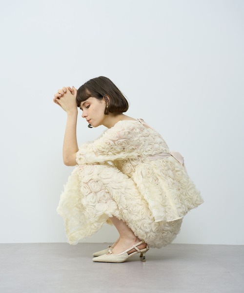 DEICY(デイシー)の「エンブロイダリーレーススカート(スカート・レディース・ホワイト/アイボリー・0/1)」の6枚目の写真