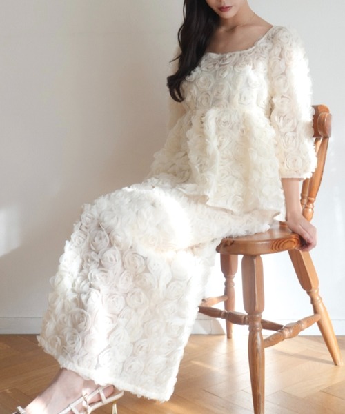 DEICY(デイシー)の「エンブロイダリーレーススカート(スカート・レディース・ホワイト/アイボリー・0/1)」の9枚目の写真