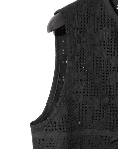 MIDIUMISOLID / ミディウミソリッド MIDIUMISOLID for Ladies レースショートベスト セール】MIDIUMISOLID for Ladies レースショートベスト（ベスト