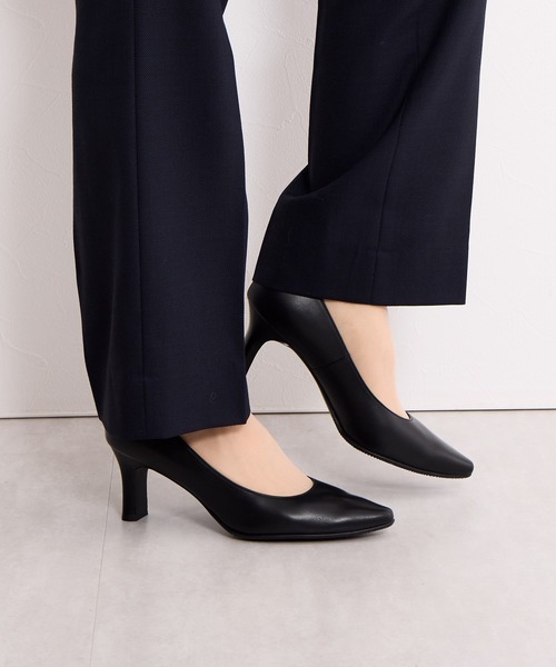 卑弥呼(ヒミコ)の「【Made in Japan】【卑弥呼】【撥水】7cmヒールブラックパンプス/600008(パンプス・レディース・ブラック・21.5cm/22.0cm/22.5cm/23.0cm/23.5cm/24.0cm/24.5cm/25.0cm/25.5cm/26.0cm/26.5cm)」の15枚目の写真