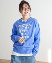 【sweet web掲載】コットンロゴトレーナーＴＥＥ