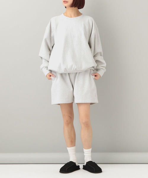 e/rm（イーアールエム）の「【e/rm・コラボ】AOR＊e/rm ／BIGウラケプルオーバー（スウェット・レディース・ライトパープル/ライトグレー・FREE）」の3枚目の写真