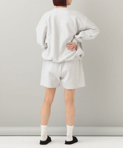 e/rm（イーアールエム）の「【e/rm・コラボ】AOR＊e/rm ／BIGウラケプルオーバー（スウェット・レディース・ライトパープル/ライトグレー・FREE）」の4枚目の写真