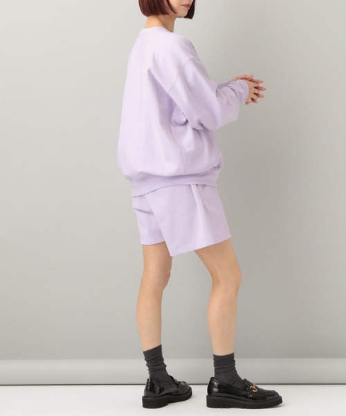 e/rm（イーアールエム）の「【e/rm・コラボ】AOR＊e/rm ／BIGウラケプルオーバー（スウェット・レディース・ライトパープル/ライトグレー・FREE）」の10枚目の写真