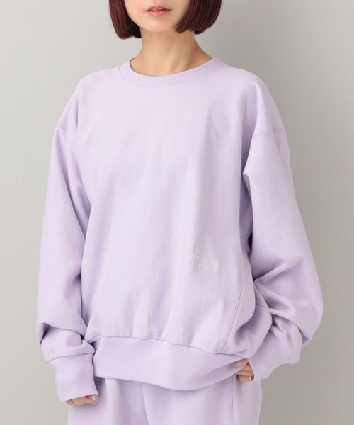 e/rm（イーアールエム）の「【e/rm・コラボ】AOR＊e/rm ／BIGウラケプルオーバー（スウェット・レディース・ライトパープル/ライトグレー・FREE）」の12枚目の写真