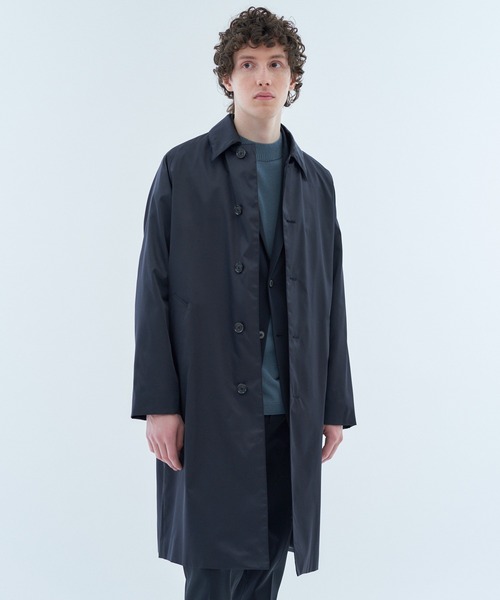 セール】ESTNATION / シャイニーサテン バルマカーンコート（ステン