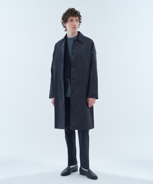 セール】ESTNATION / シャイニーサテン バルマカーンコート（ステン