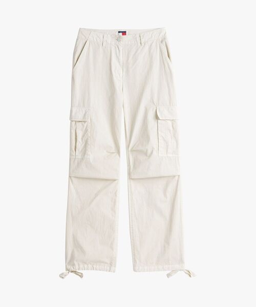 tommy jeans(トミー ジーンズ)の「カーゴリラックスストレートパンツ(チノパンツ・レディース・ホワイト/グリーン/ブラック・27inch/25inch/26inch)」の8枚目の写真