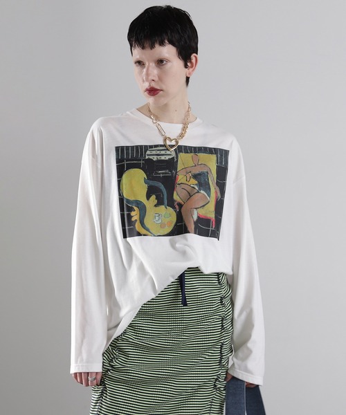 creolme グラフィックアートロンT CREOLME（クレオルム）の「(CREOLME)グラフィックアートロンT（T