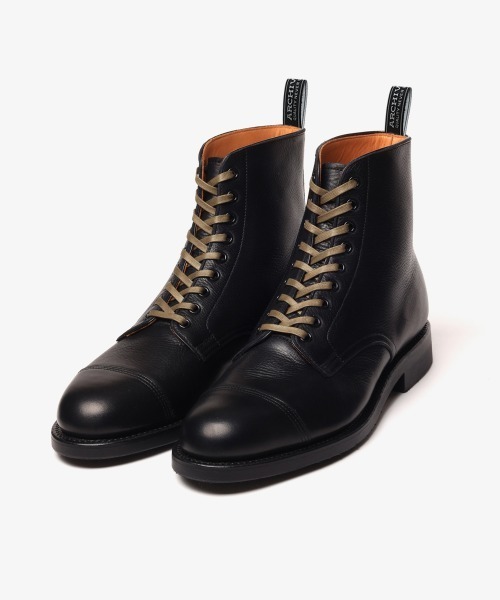 MR.OLIVE(ミスターオリーブ)の「【 ARCHIVETOKYO 】 " NELSON " 9hole Laceup Service shoes(ブーツ・メンズ・ブラック・7h/8h/9h/6h)」の6枚目の写真