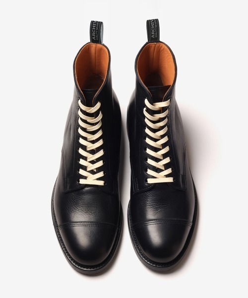 MR.OLIVE(ミスターオリーブ)の「【 ARCHIVETOKYO 】 " NELSON " 9hole Laceup Service shoes(ブーツ・メンズ・ブラック・7h/8h/9h/6h)」の8枚目の写真