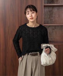 I_am | sheer shaggy tops / シアーシャギートップス(Tシャツ/カットソー)