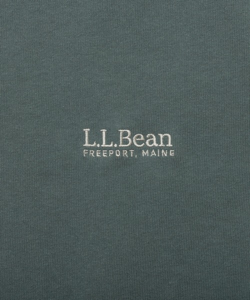 L.L.Bean(エルエルビーン)の「【JAPAN EDITION】ユニオン・ショートスリーブ・ティ(Tシャツ/カットソー・レディース・ピンク/ホワイト/ライトグレー/ダークグリーン・MEDIUM)」の5枚目の写真