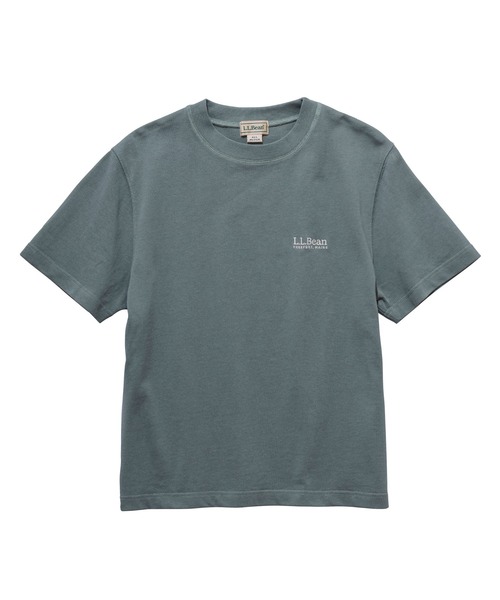 L.L.Bean(エルエルビーン)の「【JAPAN EDITION】ユニオン・ショートスリーブ・ティ(Tシャツ/カットソー・レディース・ピンク/ホワイト/ライトグレー/ダークグリーン・MEDIUM)」の16枚目の写真