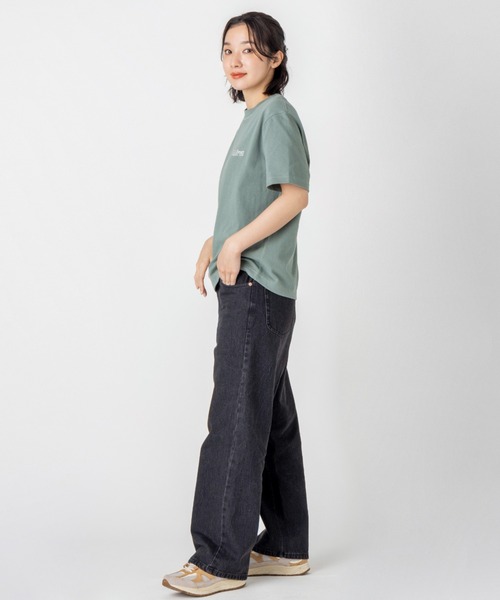 L.L.Bean(エルエルビーン)の「【JAPAN EDITION】ユニオン・ショートスリーブ・ティ(Tシャツ/カットソー・レディース・ピンク/ホワイト/ライトグレー/ダークグリーン・MEDIUM)」の14枚目の写真