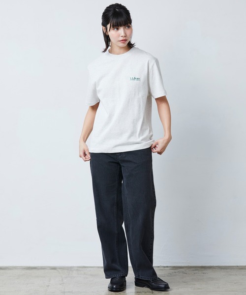 エルエル　スリーブ2個セット L.L.Bean エルエルビーン Men's Union Short-Sleeve Striped T
