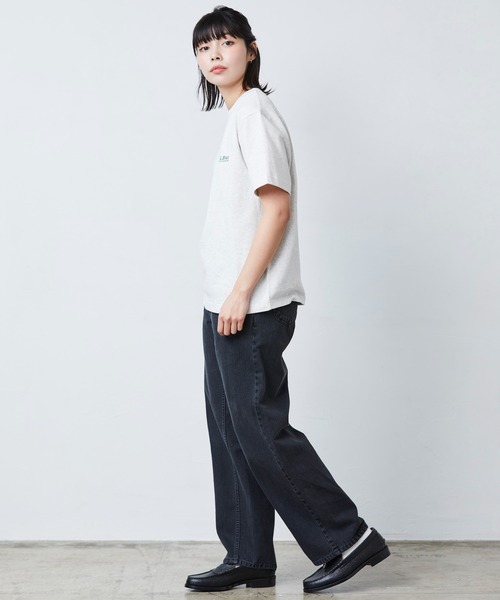 L.L.Bean(エルエルビーン)の「【JAPAN EDITION】ユニオン・ショートスリーブ・ティ(Tシャツ/カットソー・レディース・ピンク/ホワイト/ライトグレー/ダークグリーン・MEDIUM)」の20枚目の写真